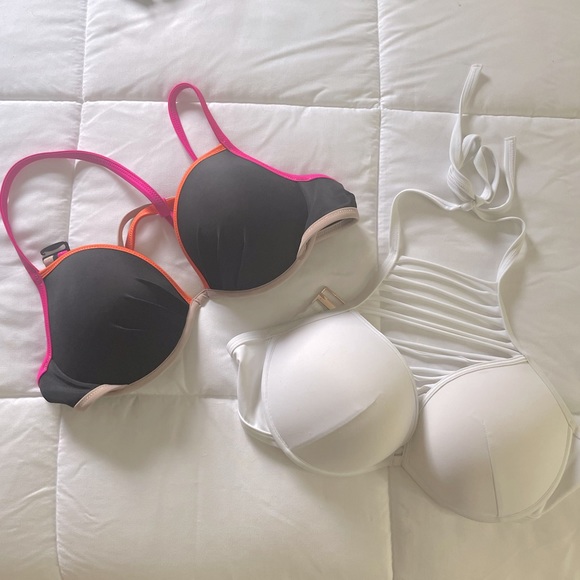 2 PACK - Victoria’s Secret 32DD Swim Bikini Tops